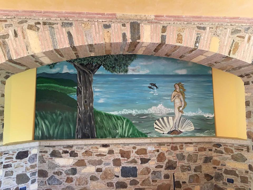 Dettaglio Sala Ristorante Il Parco degli Ulivi